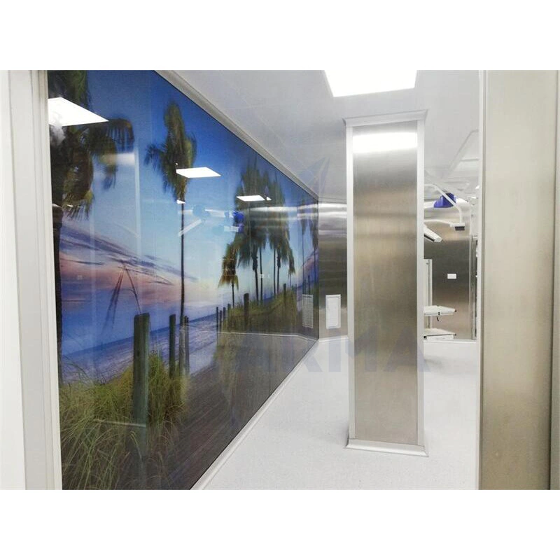 Customized GMP clean room pharmaceutical modular cleanrooms with modular wall panel system
