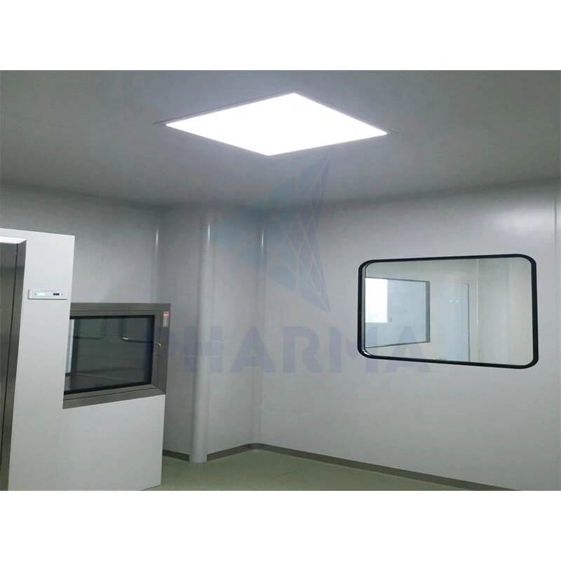 Negative Pressure Isolation clean room with modular wall sandwich panel