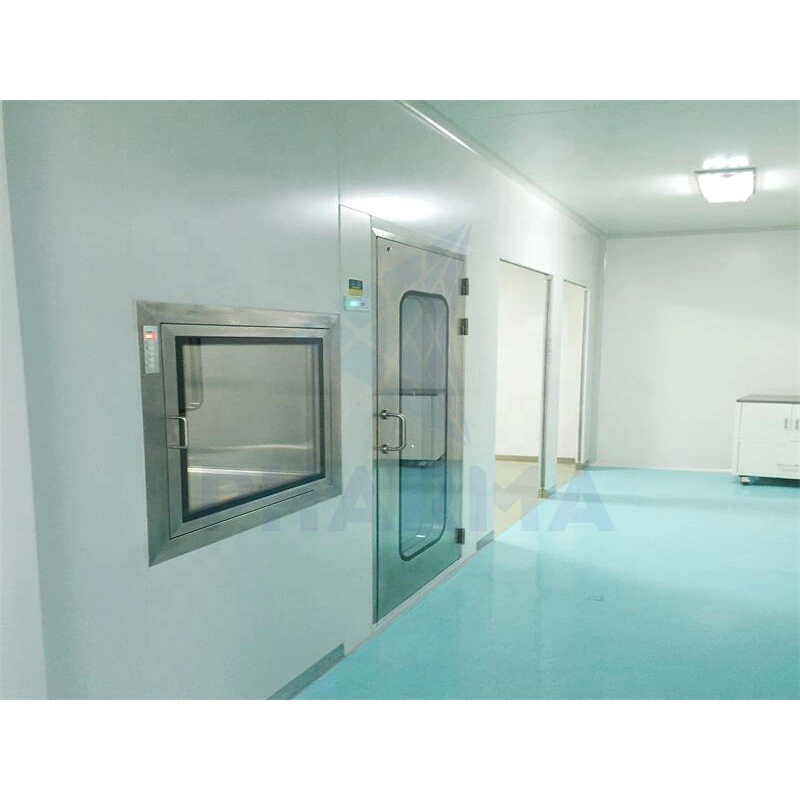 Laboratory Dust Free Cleanroom Tent Pharmaceuticals Steel Wall