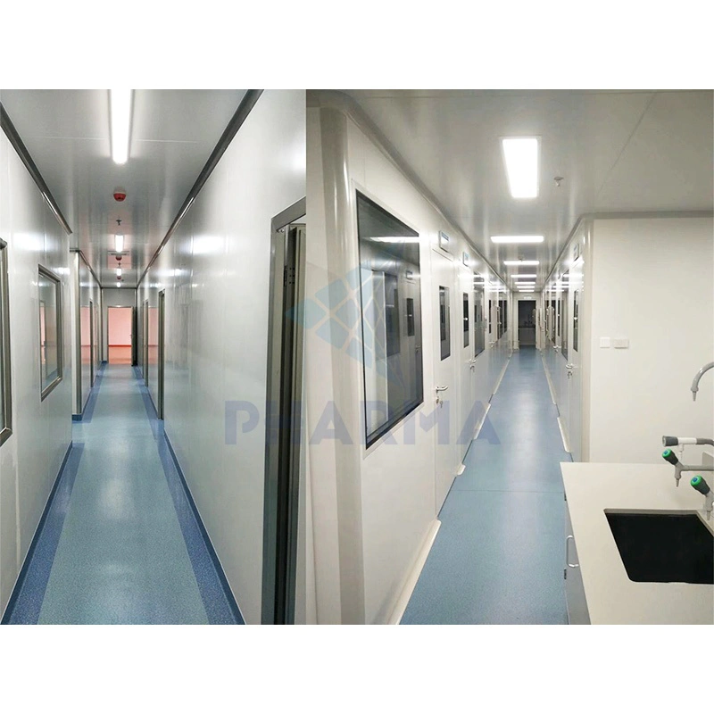Gmp Turnkey Pharmaceutical Clean Room/Ceiling Laminar Air Flow Cabinet For Hospital Clean Rooms