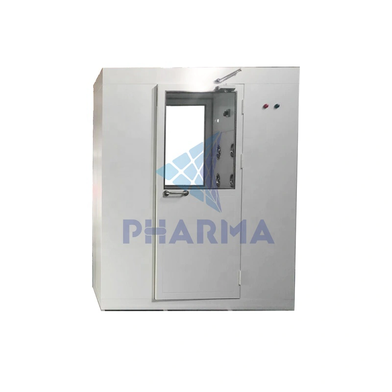 Automatic sliding door Cleanroom air shower