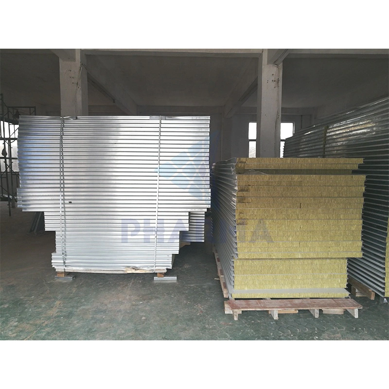 Wholesale iso 8 class clean room sandwich cleanroom wall panel