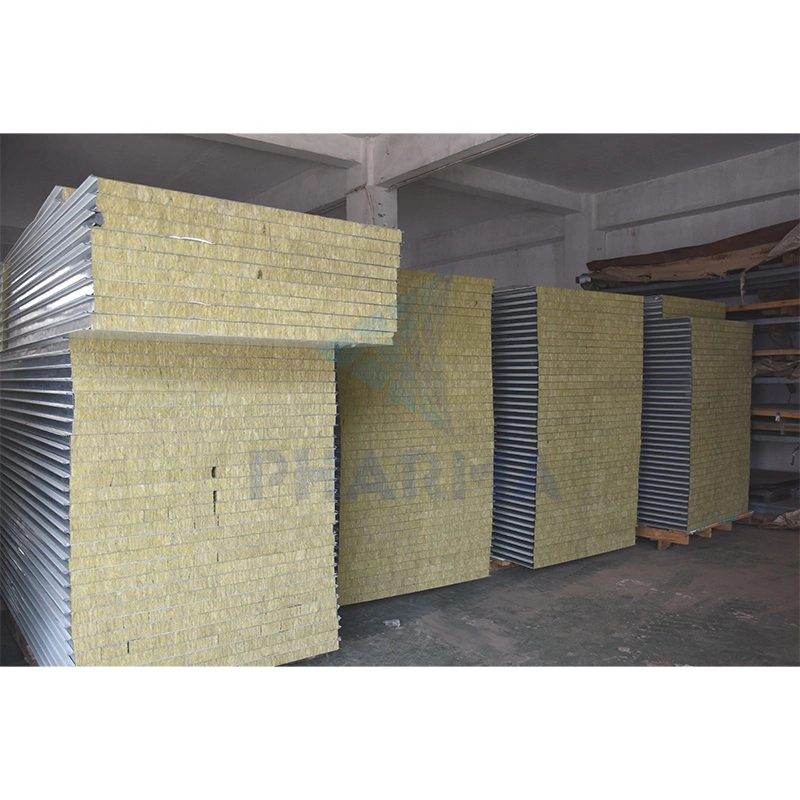 Insulated Polyurethane Insulation Modular Foam PU Sandwich Panels Pharmaceutical Clean Room Sandwich Panel