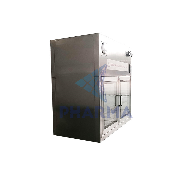Dust Free Electronic Interlocking Static Pass Box In Food Factory
