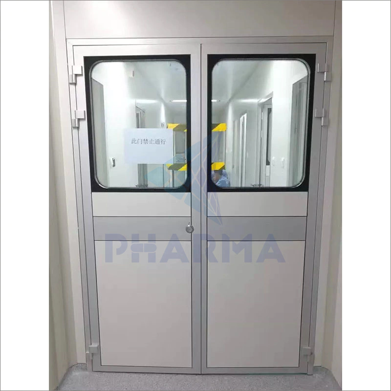 Comparable Price High Quality Stoving Varnish Steel Clean Door Medical Clean Room Swing Door