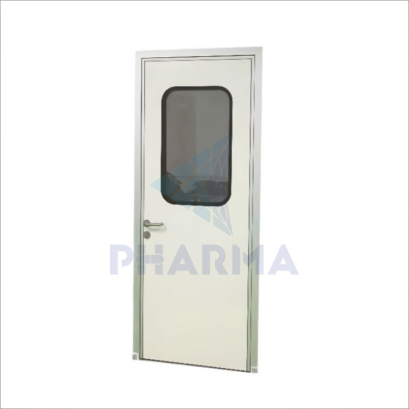 Hospital Gmp Standard Modular Lab Hygiene Doors Medical Clean Room Swing Door