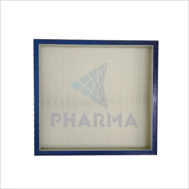 Hot Sale 0.3 Micron 99.99% h13 14 Hepa Air Filter with Aluminum Or Galvanized Frame /Hepa Filter For FFU Cleanroom