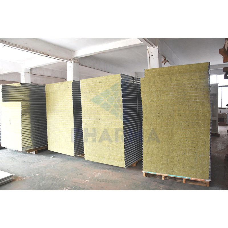 100 mm Sandwich Steel Panels Fire Rated Clean Room Sandwich Wall Panel Mechanlcal made Sandwich Panel