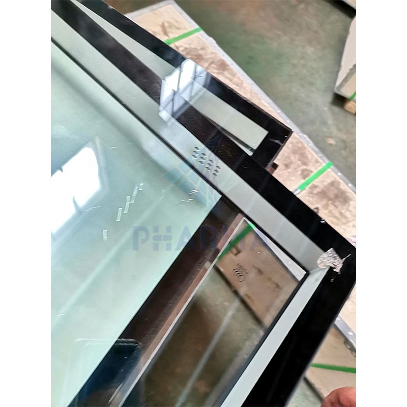 Tempered Standard Cleanroom Double Window Pharmaceutical Cleanroom Window Double Glazing Window