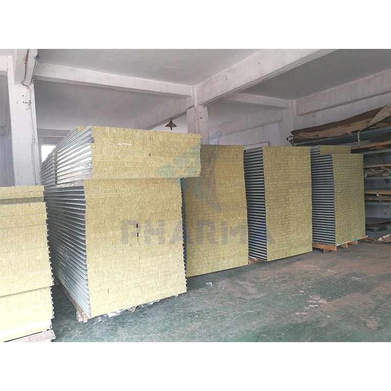 Cosmetic Clean Room PU Sandwich Handmade Panel Machine made fire resistant panel Electric Clean Room Sandwich Panel