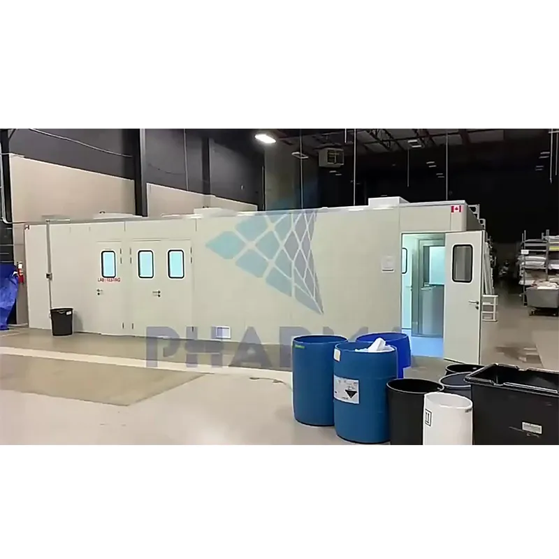 Food Soft Wall Industrial Clean Room, Movable Clean Booth