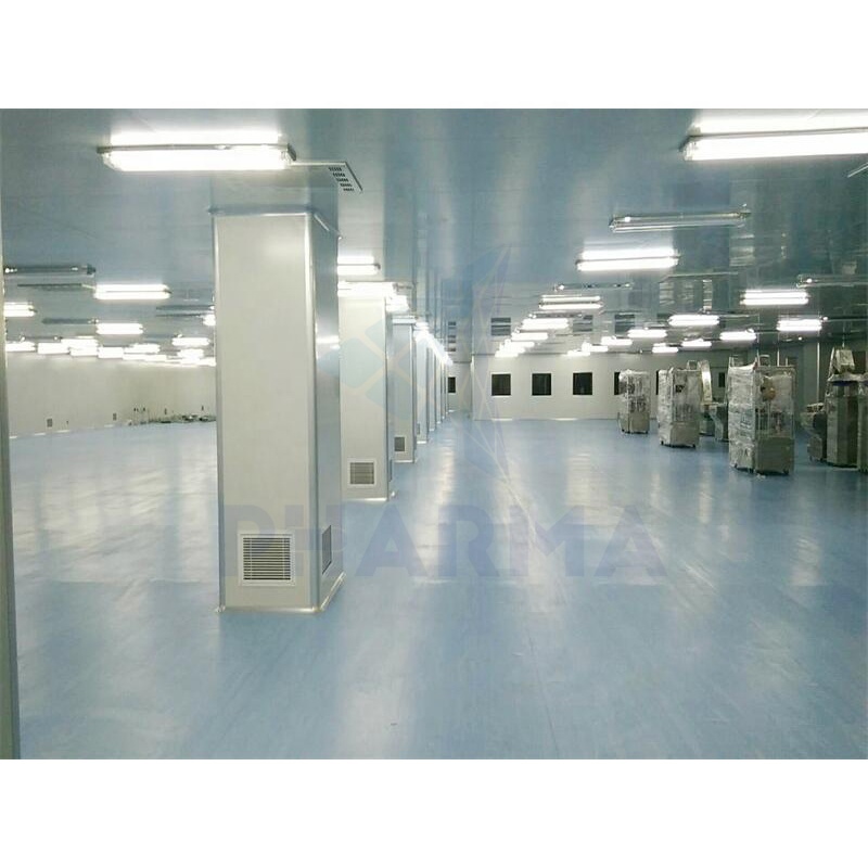 Optical Dust Free Sandwich Panel Clean Room For Laboratory Project