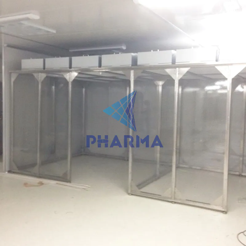 Customized soft wall data recovery clean room
