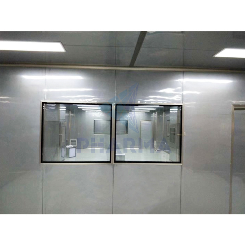 12 sqm color steel plate iso 6 clean room