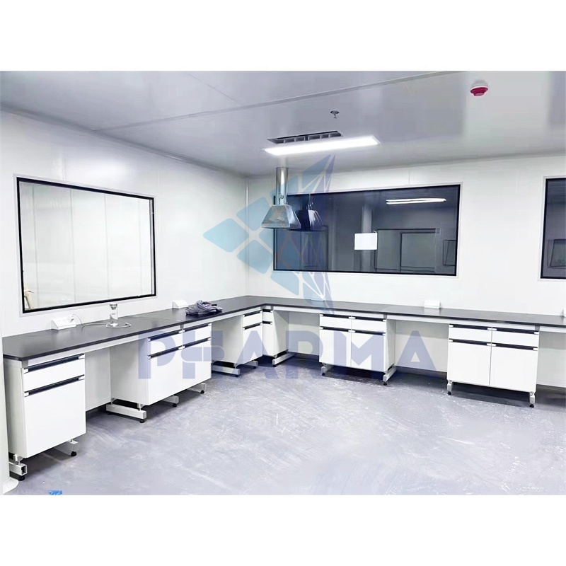 Dust Free Cleanroom iso 7 8 prefabricated Pharmaceutical clean room