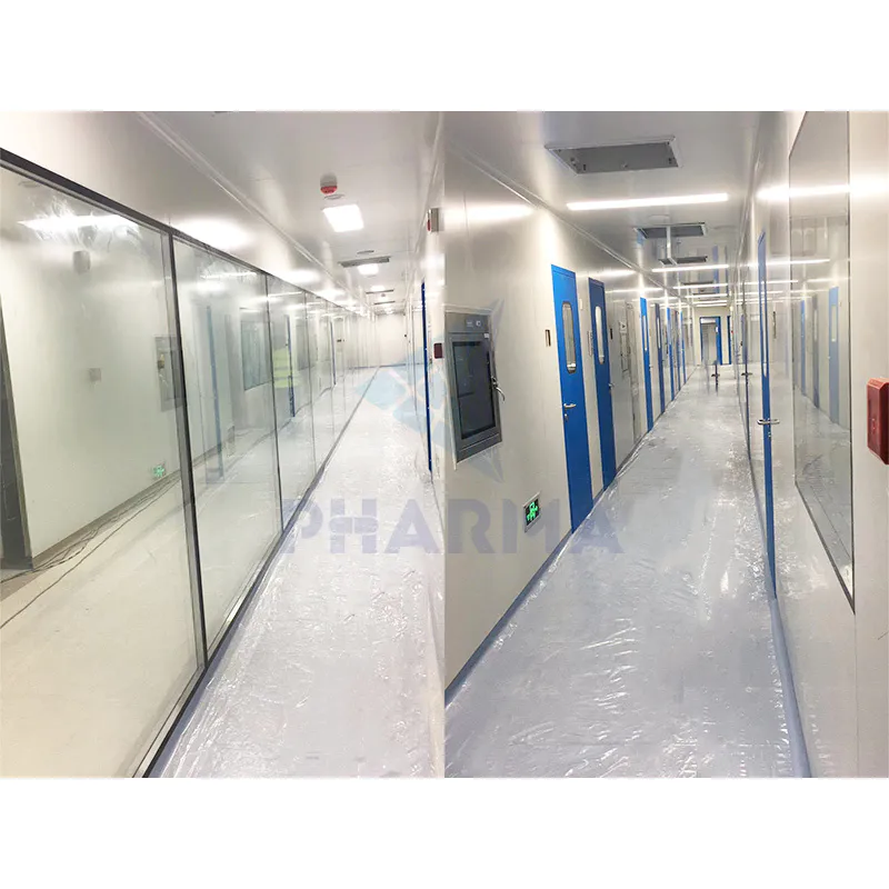 275sqm Iso7 Sandwich Panel Wall Clean Room For Soil Free Plant Growing