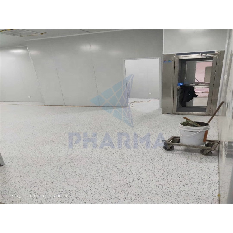 Easy installation class 10000 clean room with blister packing machine