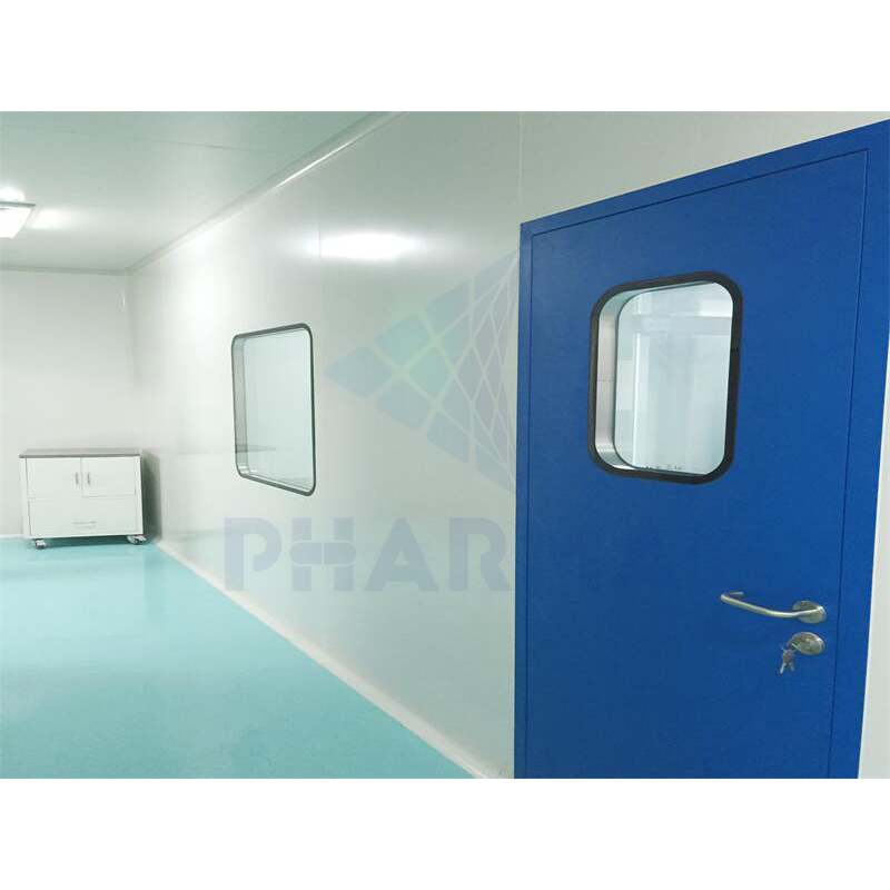 Gmp Pharmaceutical Clean Rooms Modular Cleanroom panels,cleanroom project with negative pressure,class 100 cleanroom