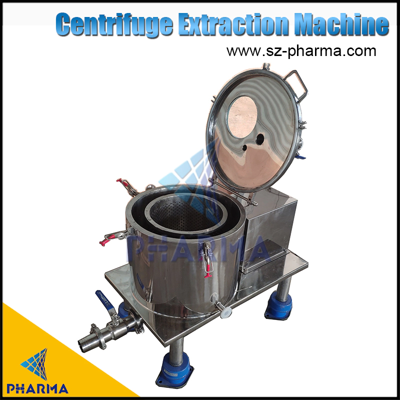 Ethanol -80 degree Centrifuge CBD Oil Hemp Plant Extraction Machine