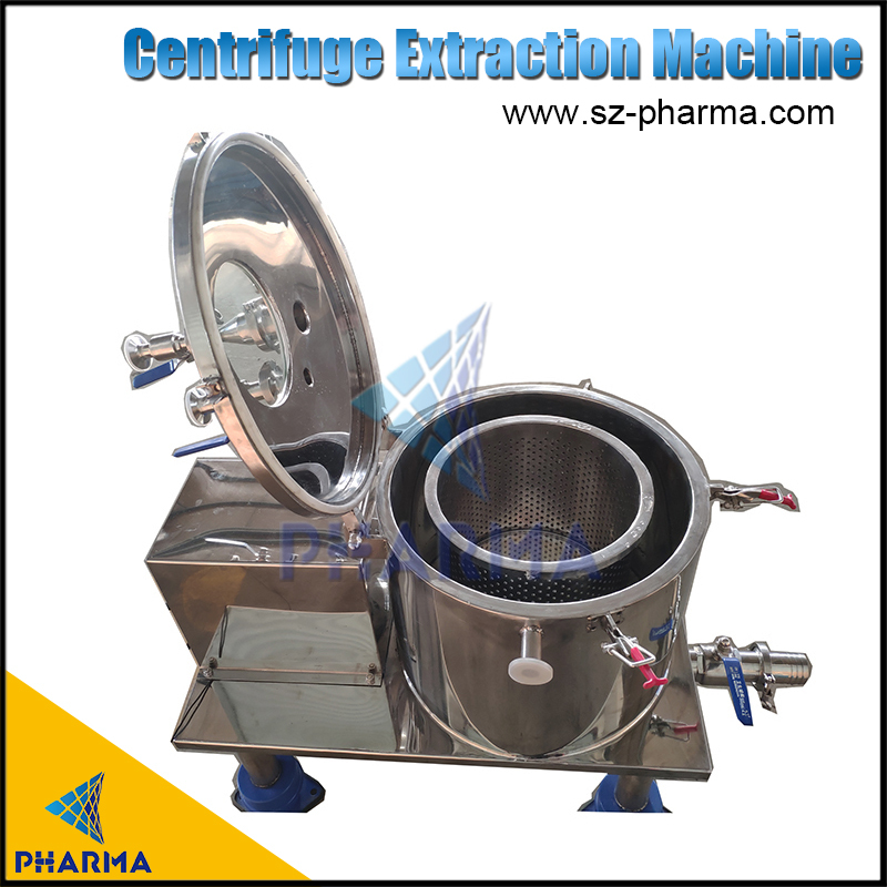 Cryo Cold Ethanol Basket Filter Bag Hemp Extraction Centrifuge Machine