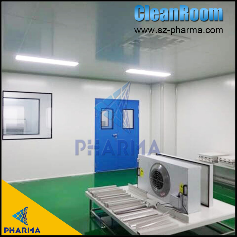 ISO6 Clean room with fan filter unit equipment used in cosmetics/ifood company