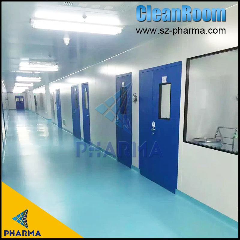 100 SQM Hard Wall Clean Room For Filling and Packing Lines