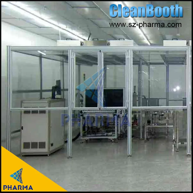 Pharmaceutical industry ISO5 cleanroom with air shower