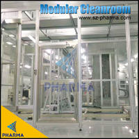 GMP Clean Booth Of Transparent Acrylic Board