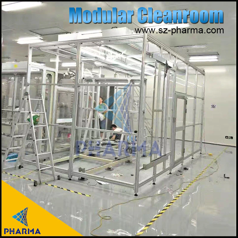 35 square meters clean room class 7 with gowning room