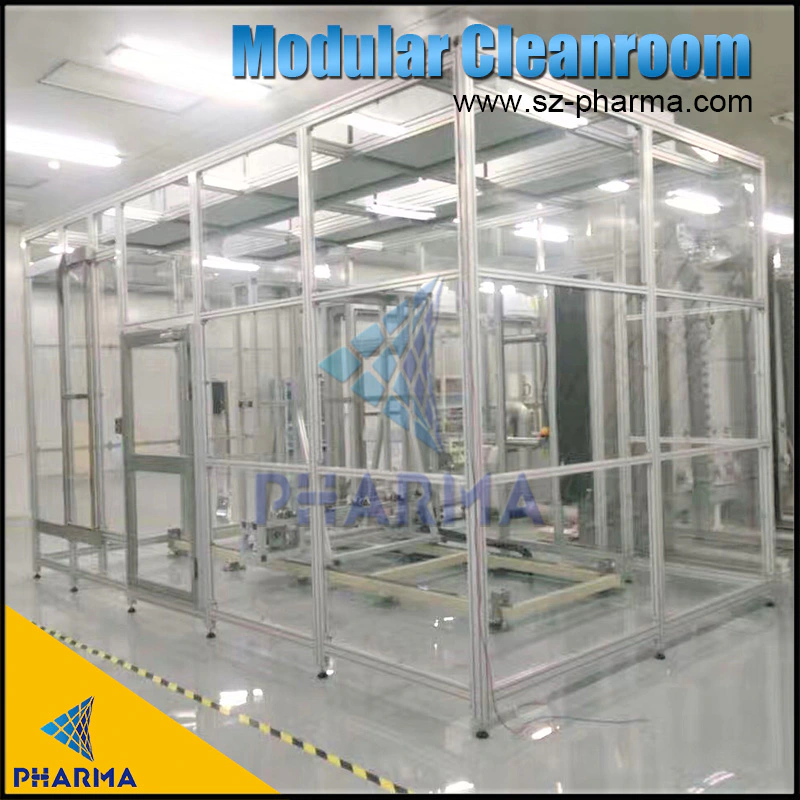Dustproof Curtain Clean Laminar Flow Down Booth,Portable Clean Booth with HEPA FFU