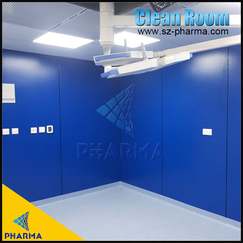 ISO6 Clean room with fan filter unit equipment used in cosmetics/ifood company