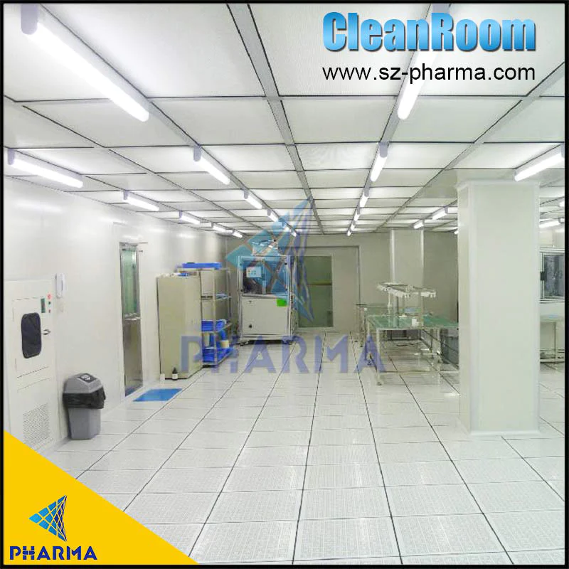 Rugged stainless steel modular aseptic clean room