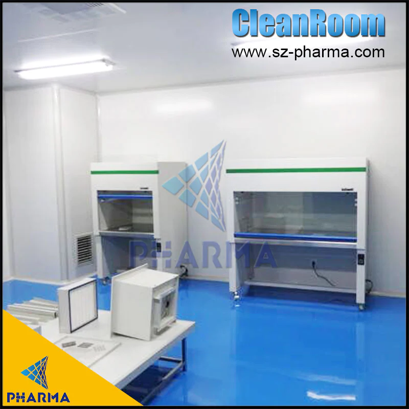 PHARMA ISO5-ISO8 Cleanroom iso 6 clean rooms 300 in different color for food factory
