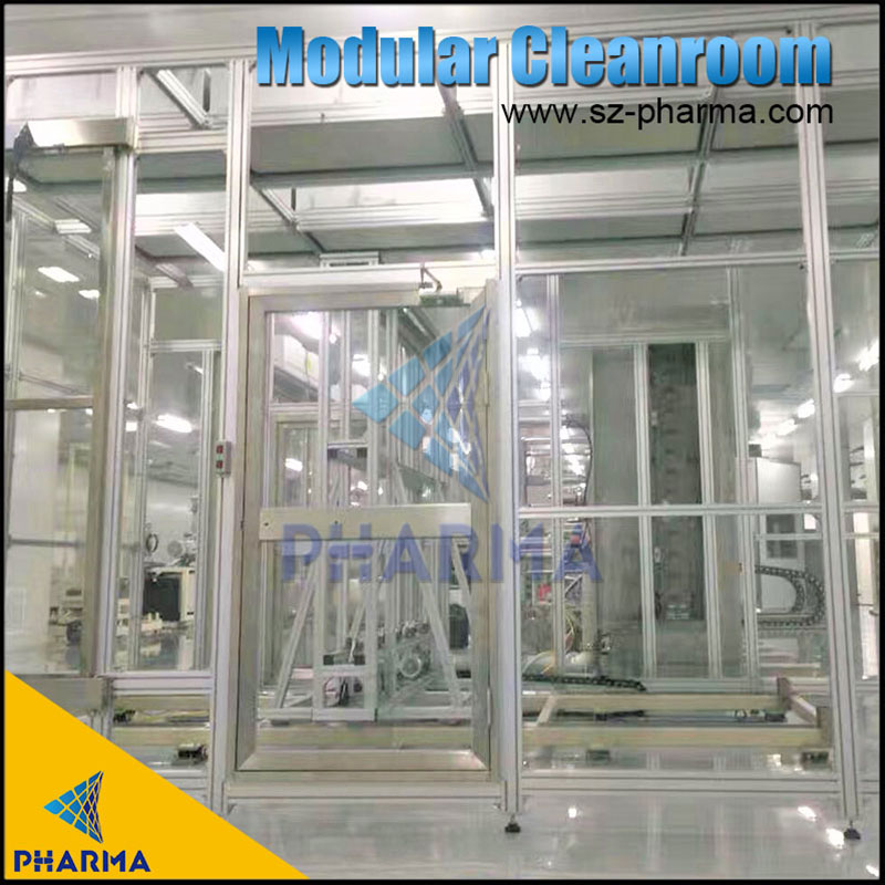 Customized soft wall data recovery clean room