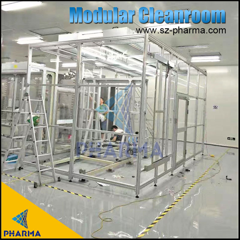 Customized soft wall data recovery clean room