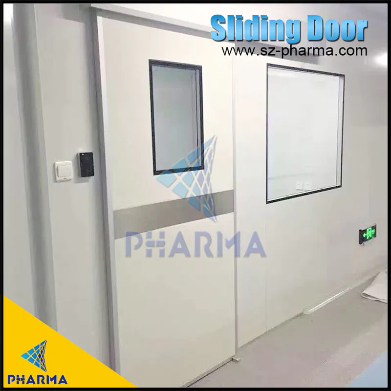 Hospitals/Medical/Pharmaceutical used Electric Sliding Airtight Cleanroom Door