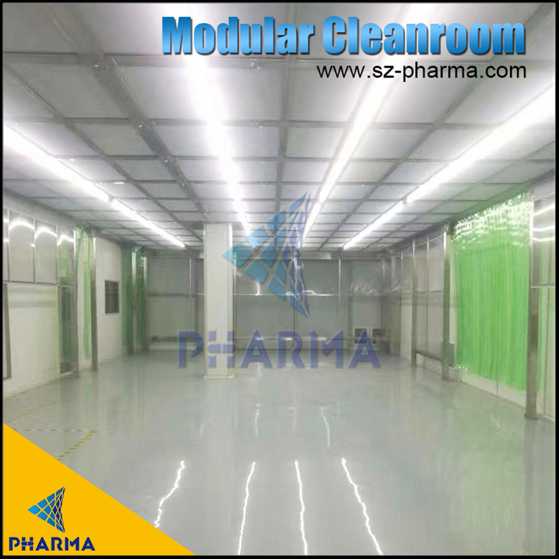 PHARMA commercial modular clean room manufacturers experts for cosmetic factory-3