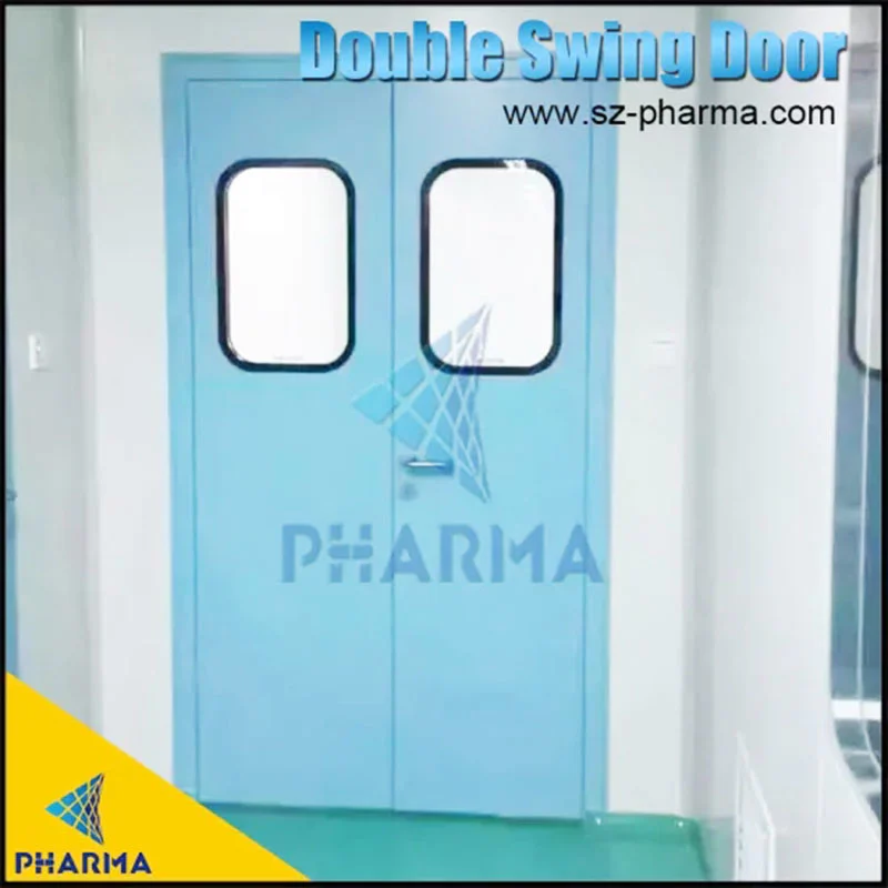 Airlock Door For Clean Room Of Clean Container In Pharmaceutical Factory