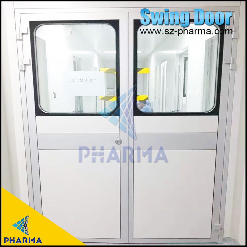 Hospital sliding security door