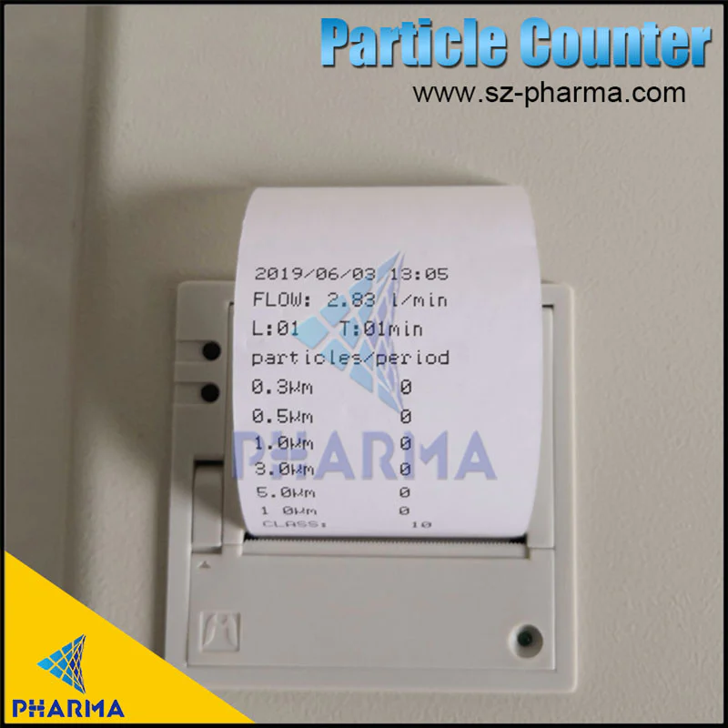 PHARMA quality airborne particle counter supplier for herbal factory