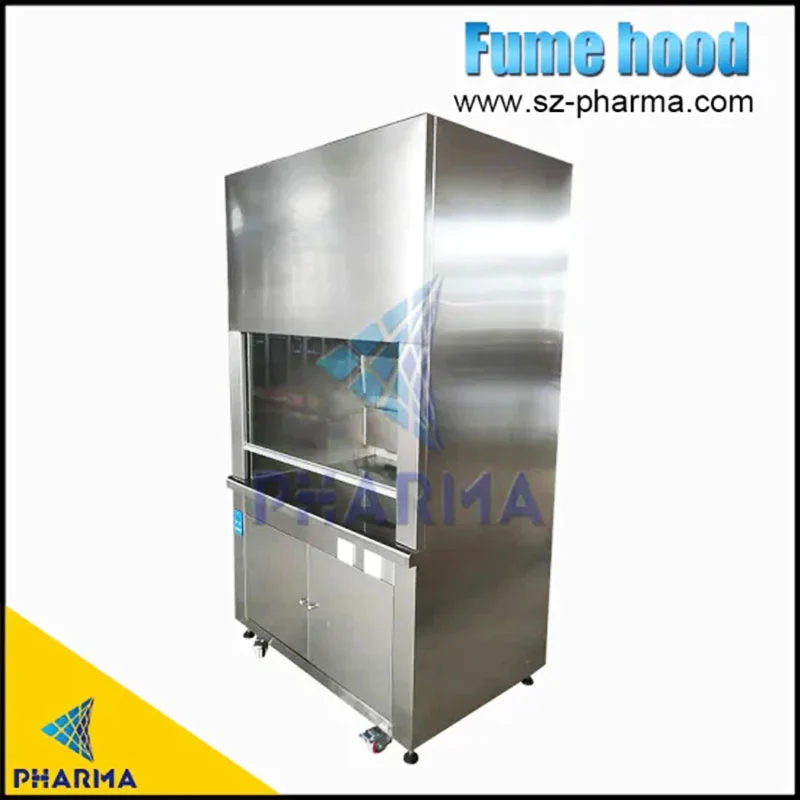 Stainless Steel Laboratory Fume Cupboard For 1 Person Working