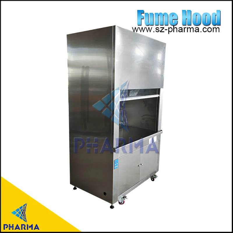 Stainless Steel Laboratory Fume Cupboard For 1 Person Working