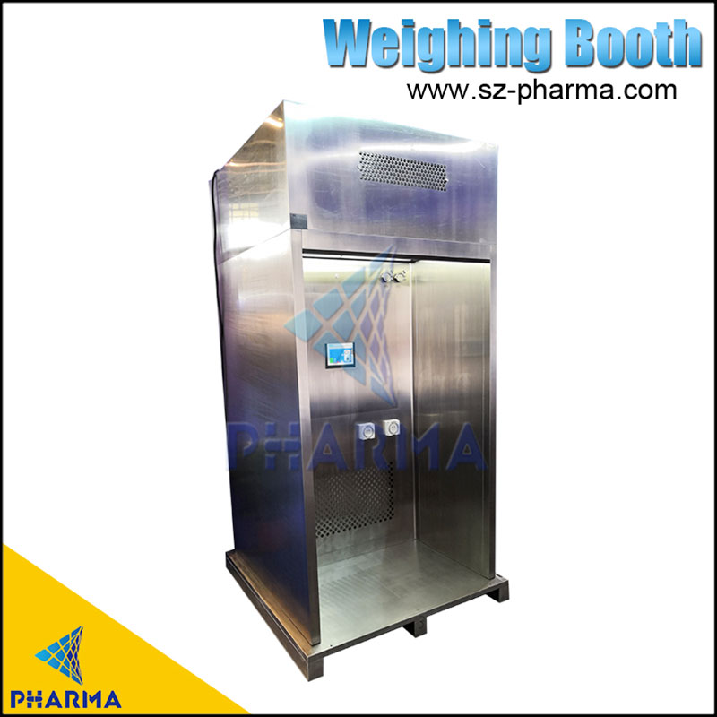 SS304 Negative pressure weighing booth,pharmaceutical stainless dispensing booth