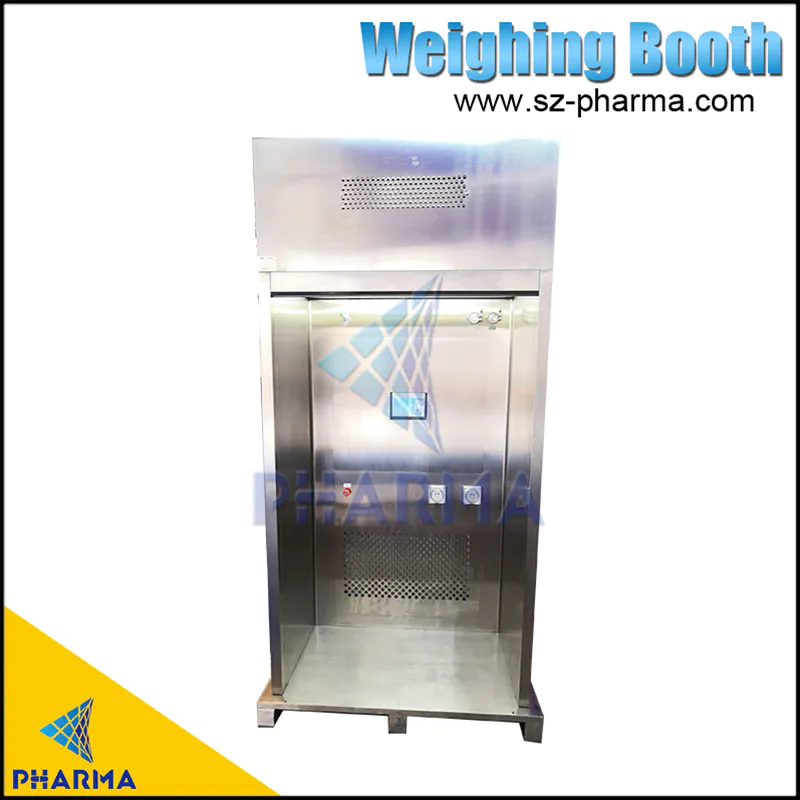 SS304 Negative Pressure Weighing Dispensing Booth For powder