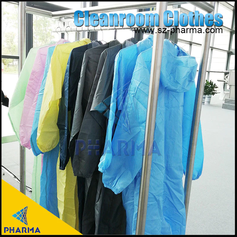 product-Hot Selling Cleanroom Suit ESD Work Clothes For Cleanroom Coverall-PHARMA-img-1