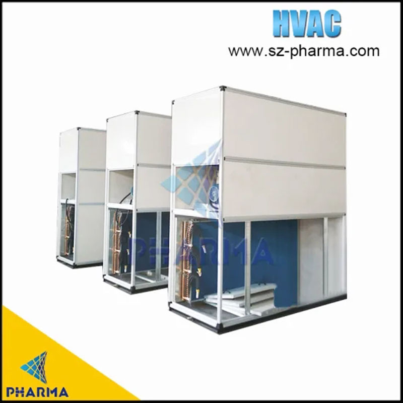 HVAC-air-handling-unit system for clean room