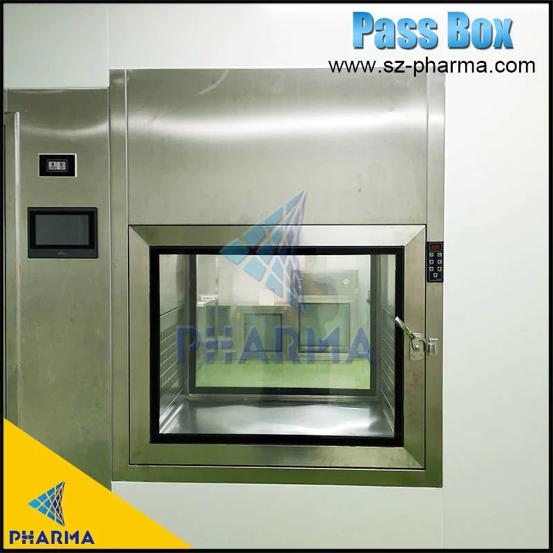 Pass Box Of Stainless Steel Mechanical Interlocking Chemistry Laboratory