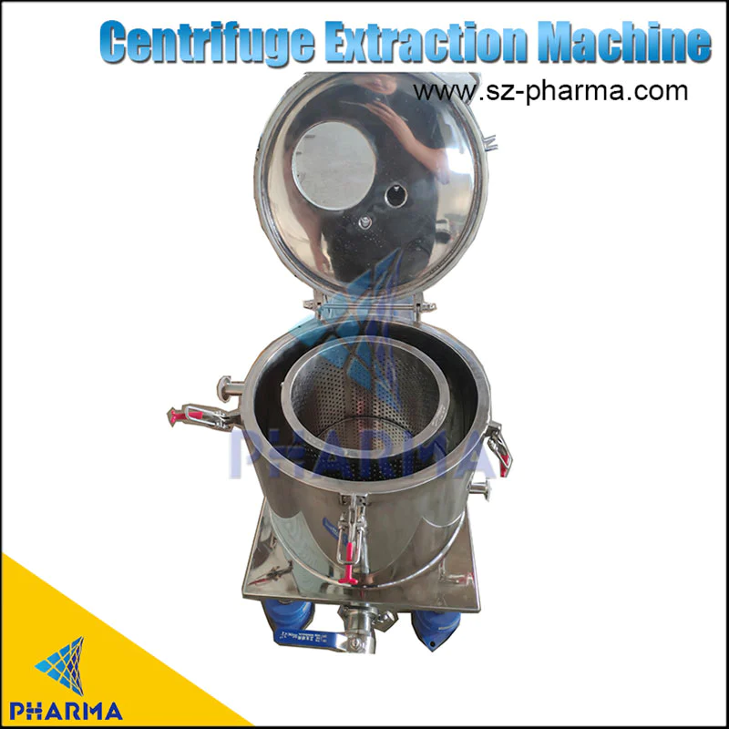Hemp plant CBD oil high speed centrifuge extractor