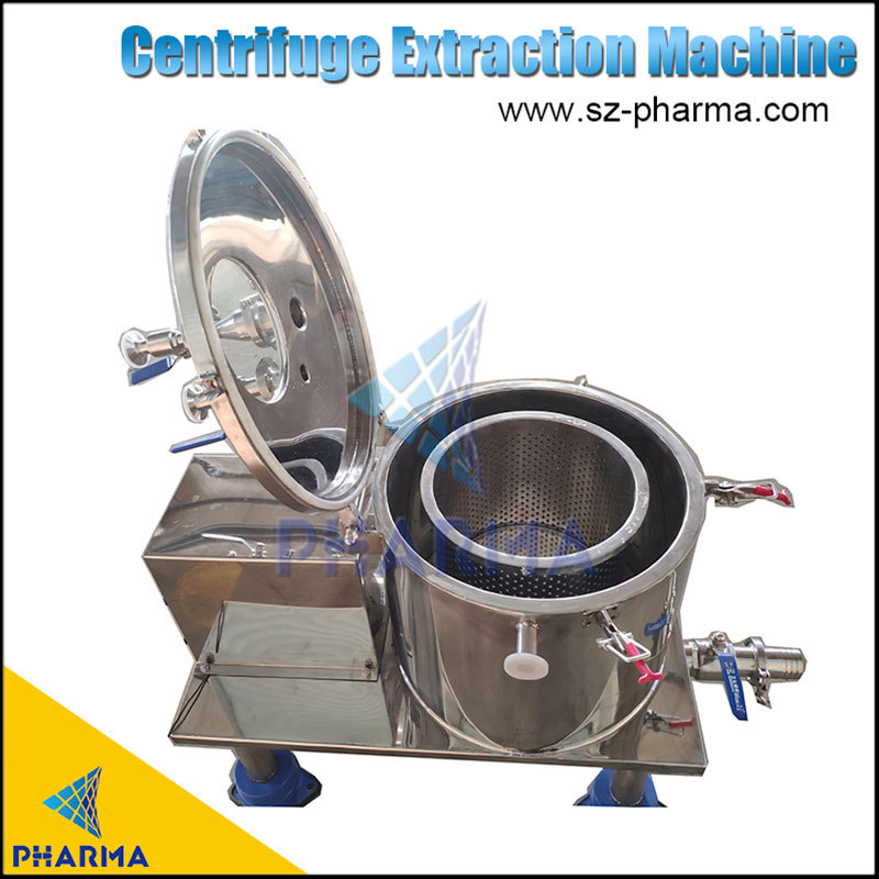 Spin Drying Ethanol Hemp Oil Extraction Centrifuge Machine