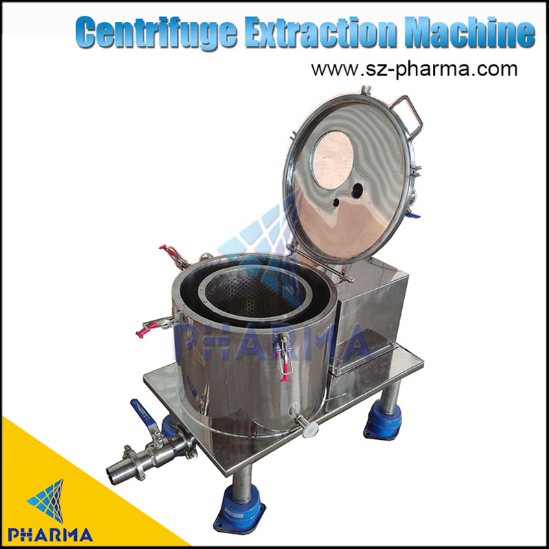 CBD Oil Low Temperature Centrifuge Extraction Machine With Basket